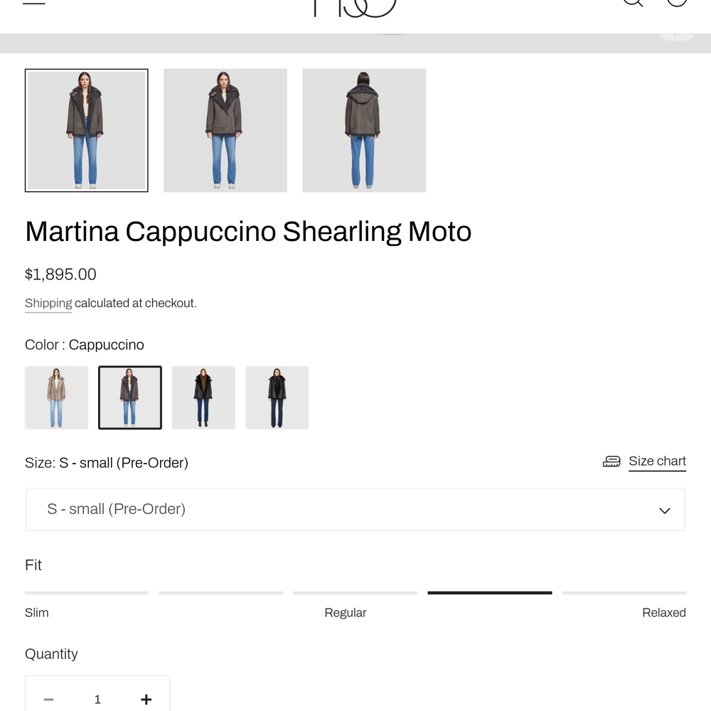 HISO MARTINA SHEARLING MOTO - Picture 12 of 16